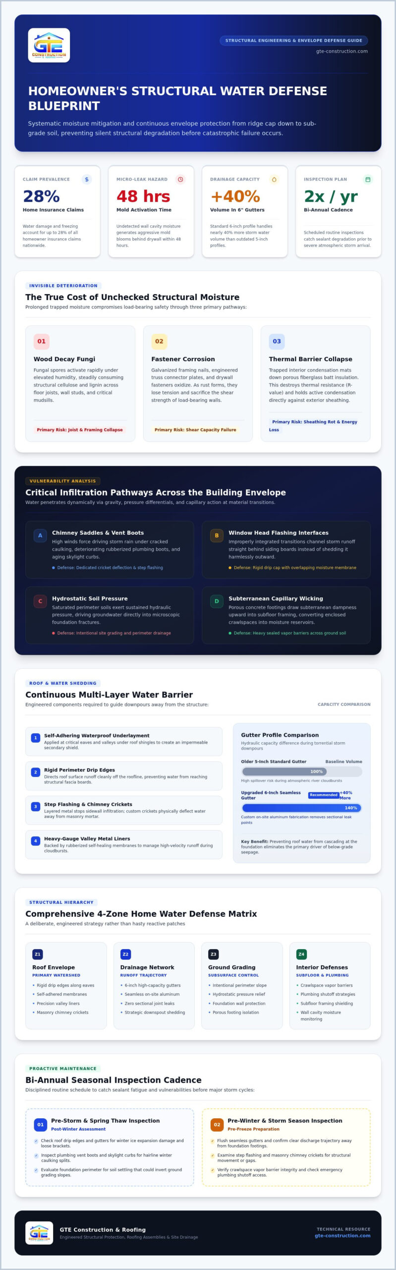 Home Water Damage: 2026 Structural Prevention Guide