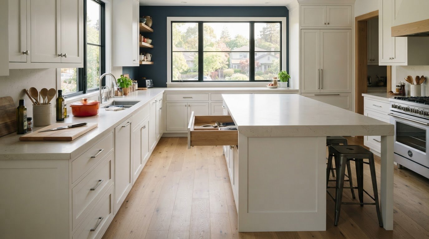 Common Kitchen Design Mistakes That Shrink Prep Space