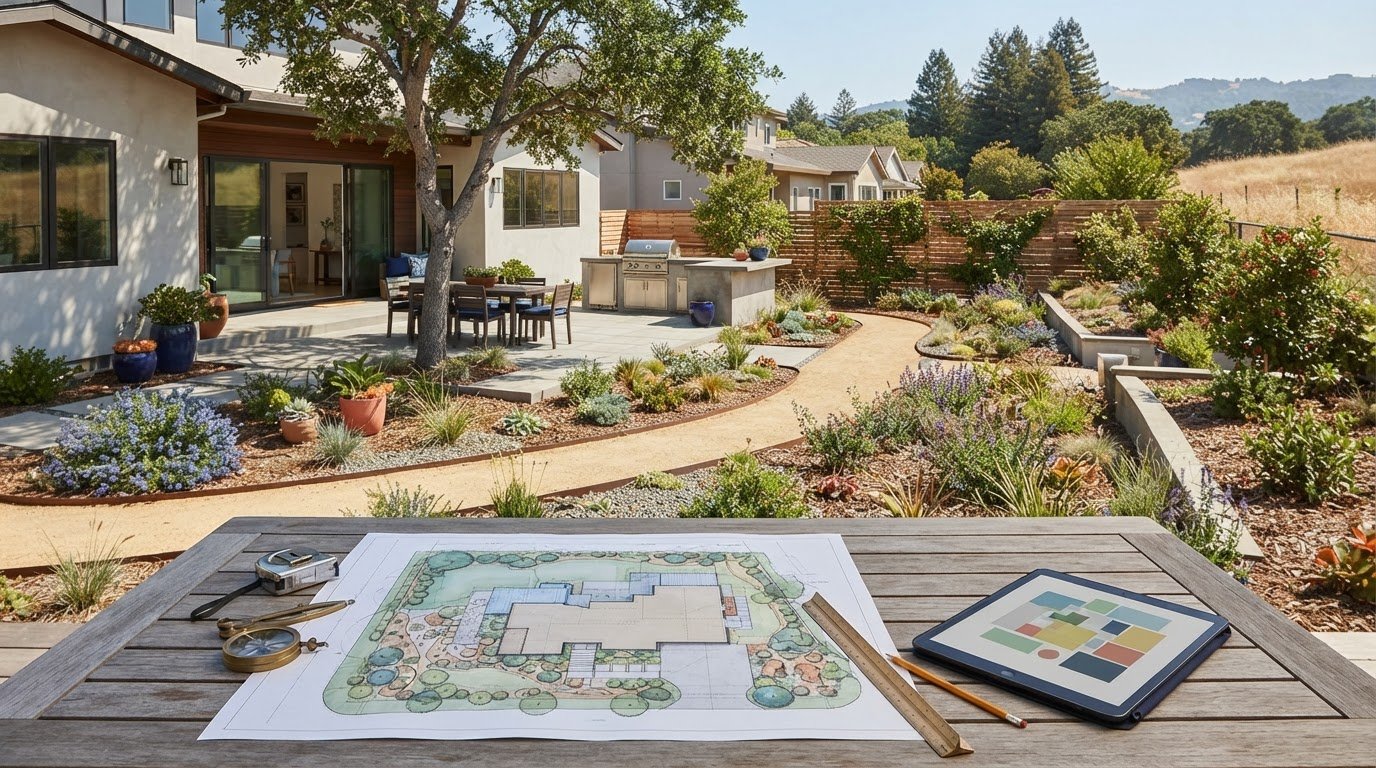How to plan a residential landscape for the way you live